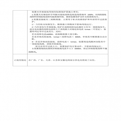 智能型接地消弧選線裝置列入南方電網(wǎng)公司新技術(shù)試點應(yīng)用目錄（2017-2018年版）